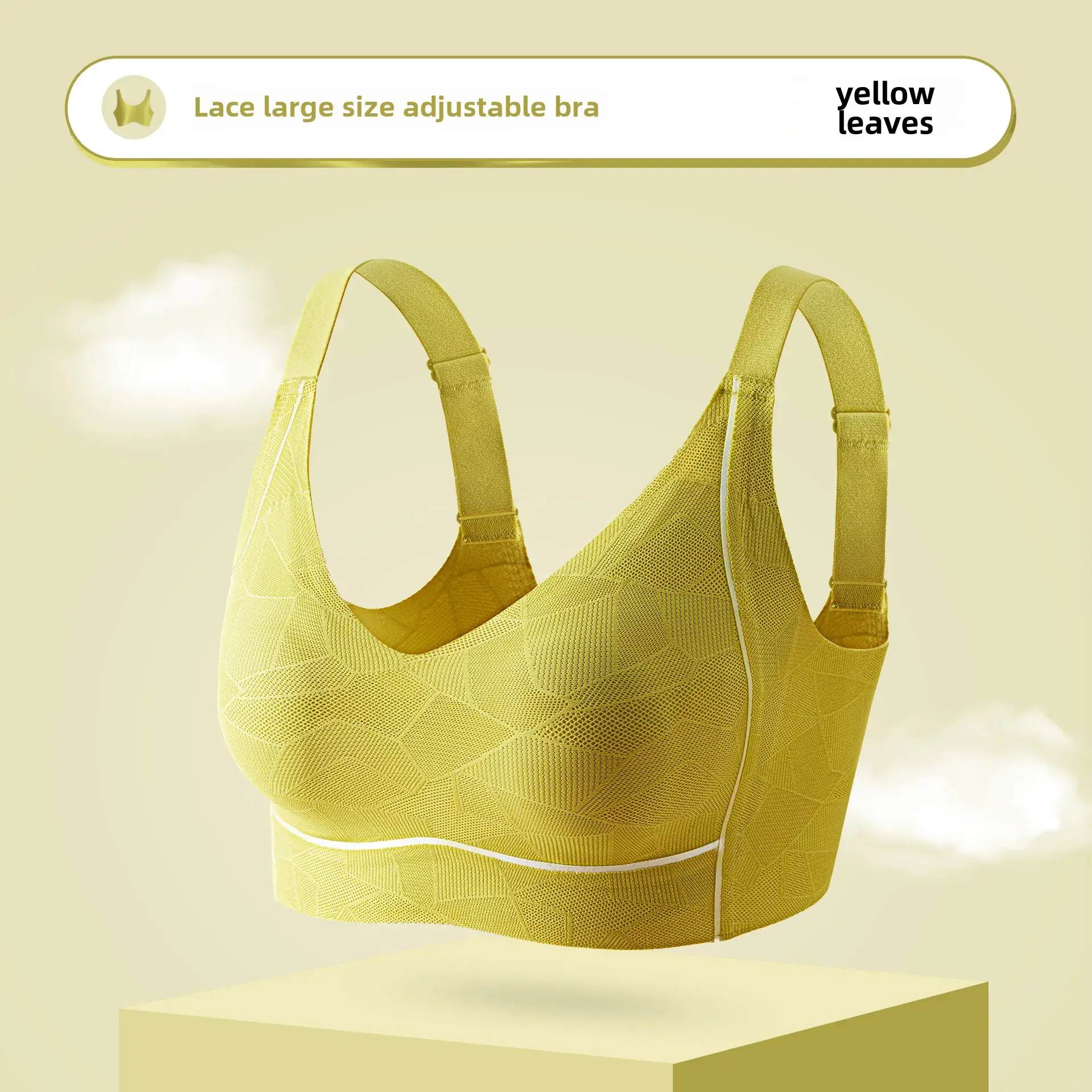 Women's Anti-Bump Seamless Bra Large Size - Image 2