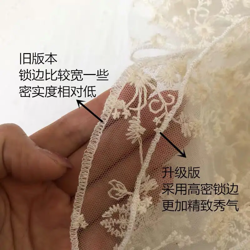 Lace Bow Hairpin with Embroidered Rubber Band — feature 6