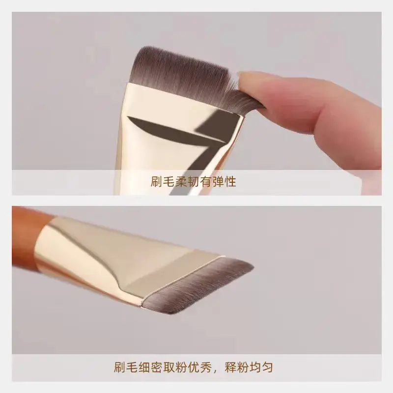 One-Line Flat Head Foundation Brush Ultra-Thin No Powder - Image 5