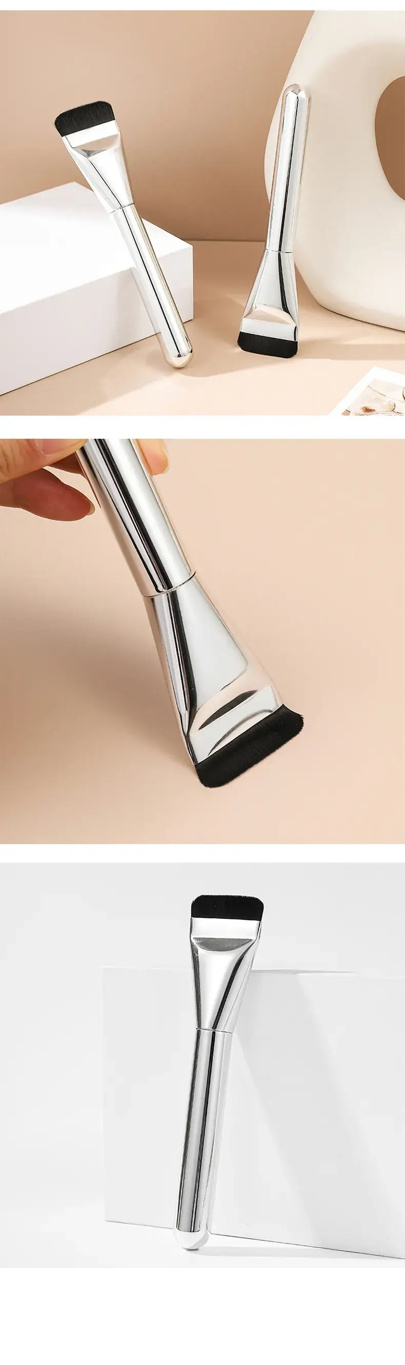 New South Korea Flat Foundation Brush Liquid Makeup Tool — feature 11