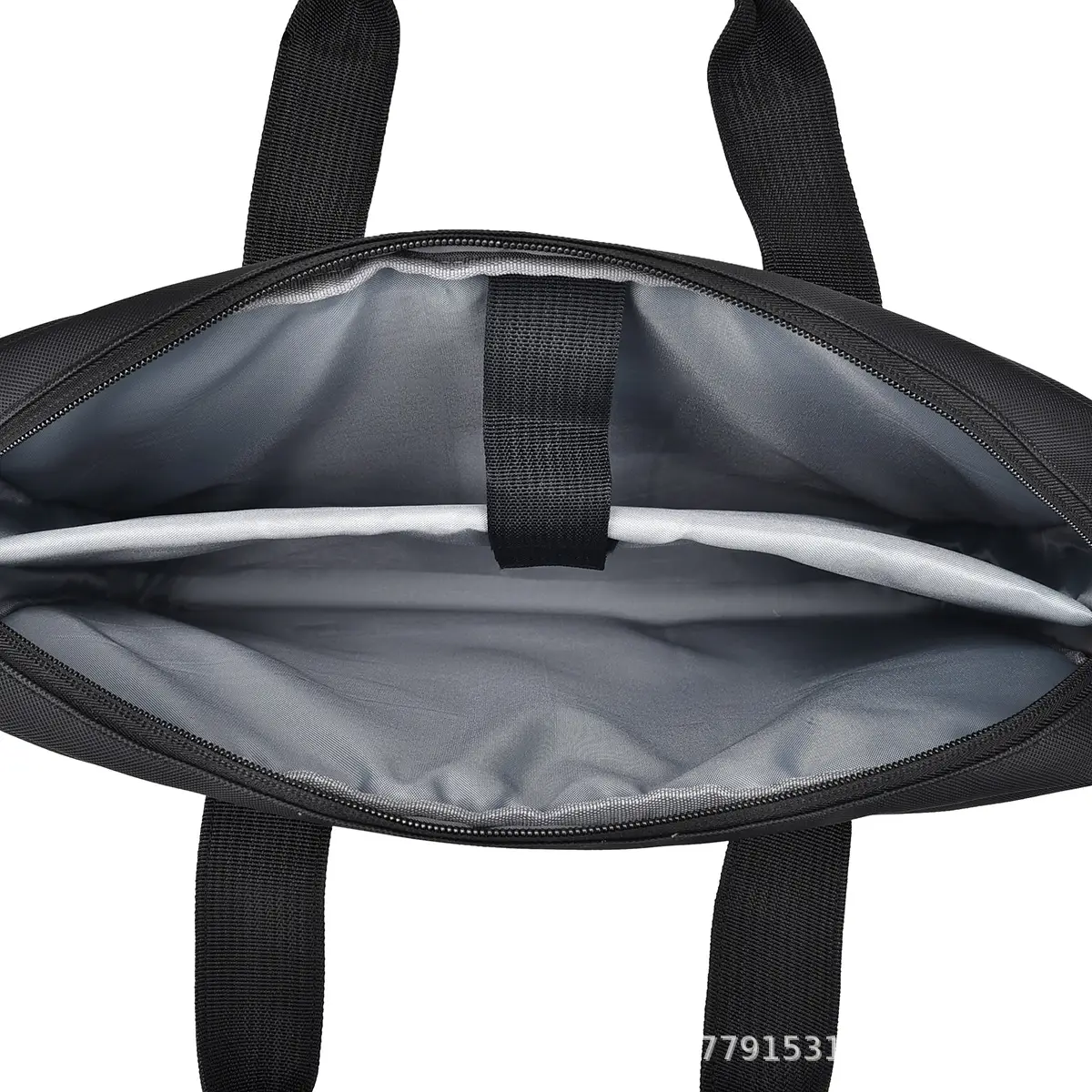 Black Multi-Compartment Laptop Bag with Water Proof & Shoulder Strap - Image 7