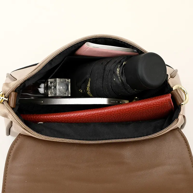 2025 New Fashion Women's Soft Leather Crossbody Bag - Image 6