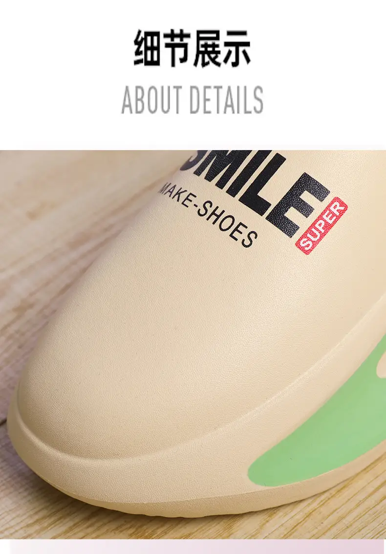 Women's Waterproof Cotton Slippers with Feeling of Dung and Baotou Warm Home — feature 5
