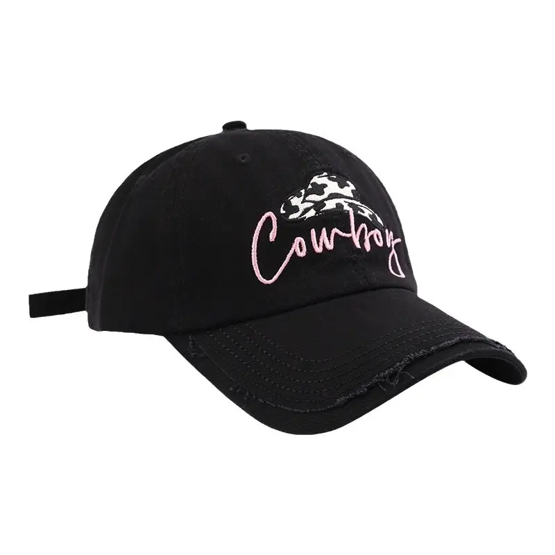 Cowboy Letter Embroidered Blue Baseball Cap - Image 11