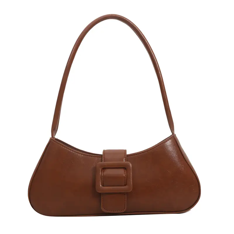 Black French Belt Decorative Shoulder Bag Women 2023 - Image 8