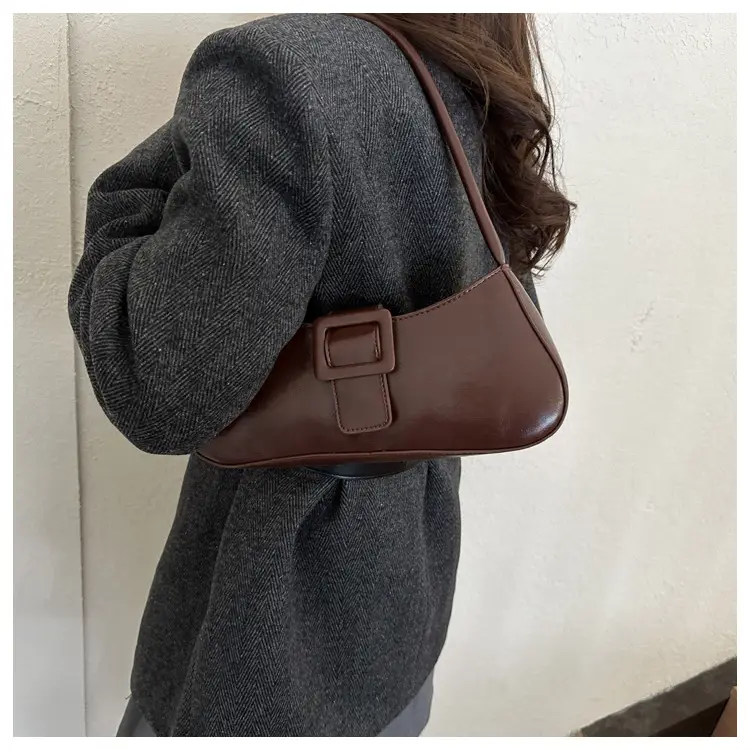 Black French Belt Decorative Shoulder Bag Women 2023 — feature 13