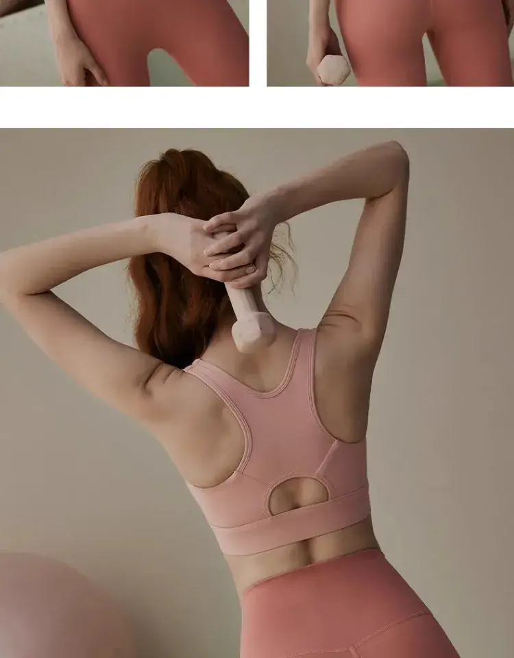 Women's Anti-Shock Yoga Bra for Back Strength & Support — feature 17