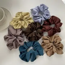 South Korea Dongdaemun Hair Bands Solid Color Large Size — feature 11