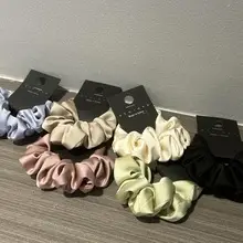 South Korea Dongdaemun Hair Bands Solid Color Large Size — feature 21