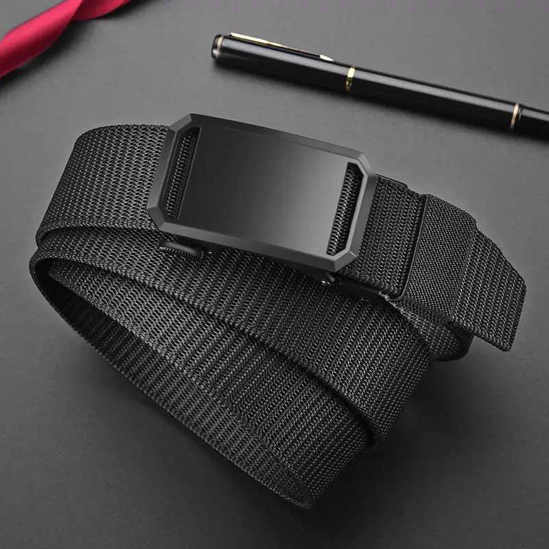 Men's Black Crossbody Belt with Adjustable Strap