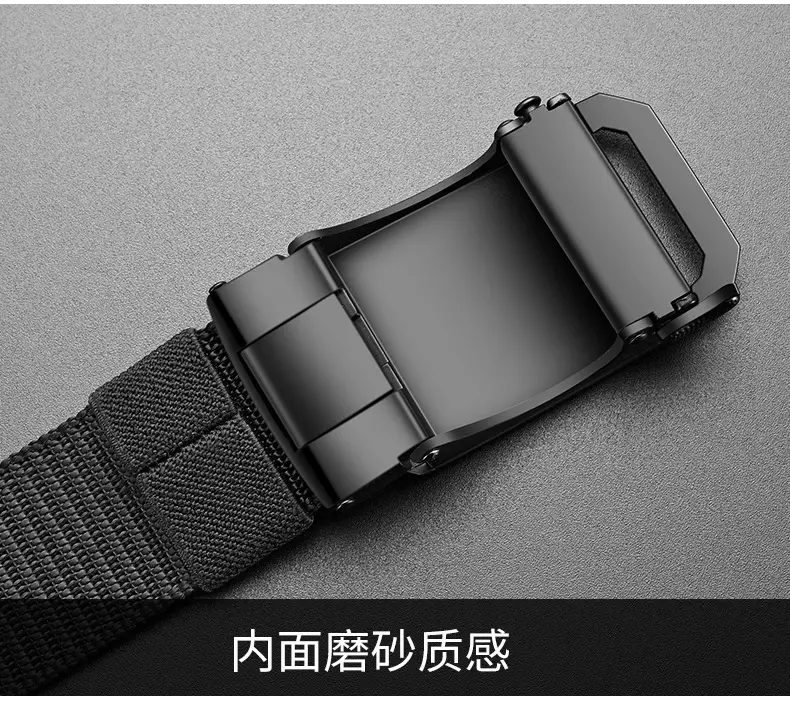 Men's Black Crossbody Belt with Adjustable Strap — feature 10