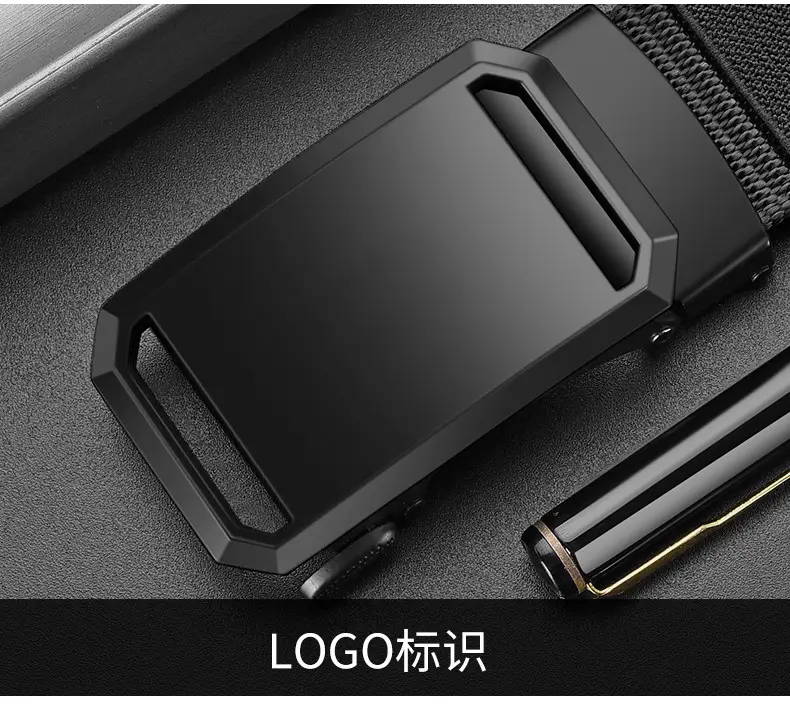 Men's Black Crossbody Belt with Adjustable Strap — feature 11