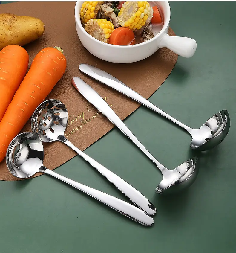 410 Stainless Steel Soup Spoons Set of 4 — feature 10
