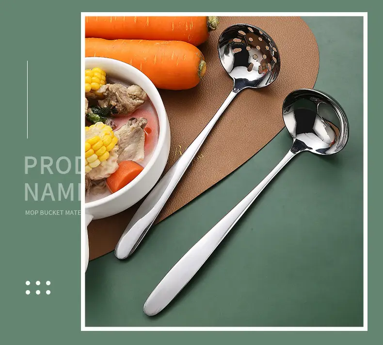 410 Stainless Steel Soup Spoons Set of 4 — feature 15