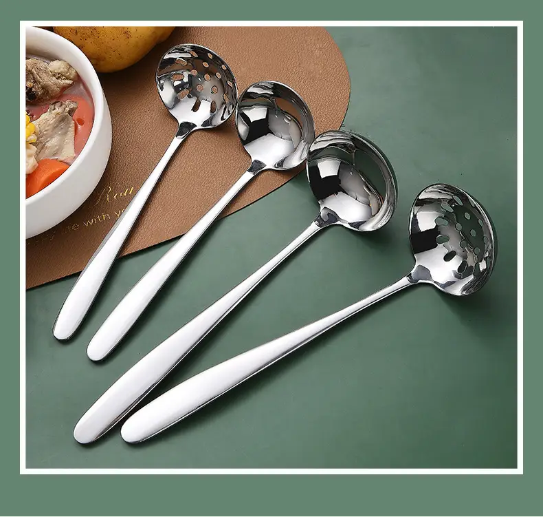 410 Stainless Steel Soup Spoons Set of 4 — feature 16