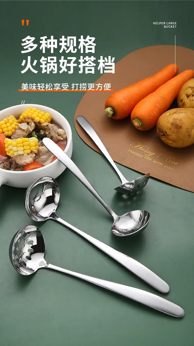 410 Stainless Steel Soup Spoons Set of 4 — feature 7