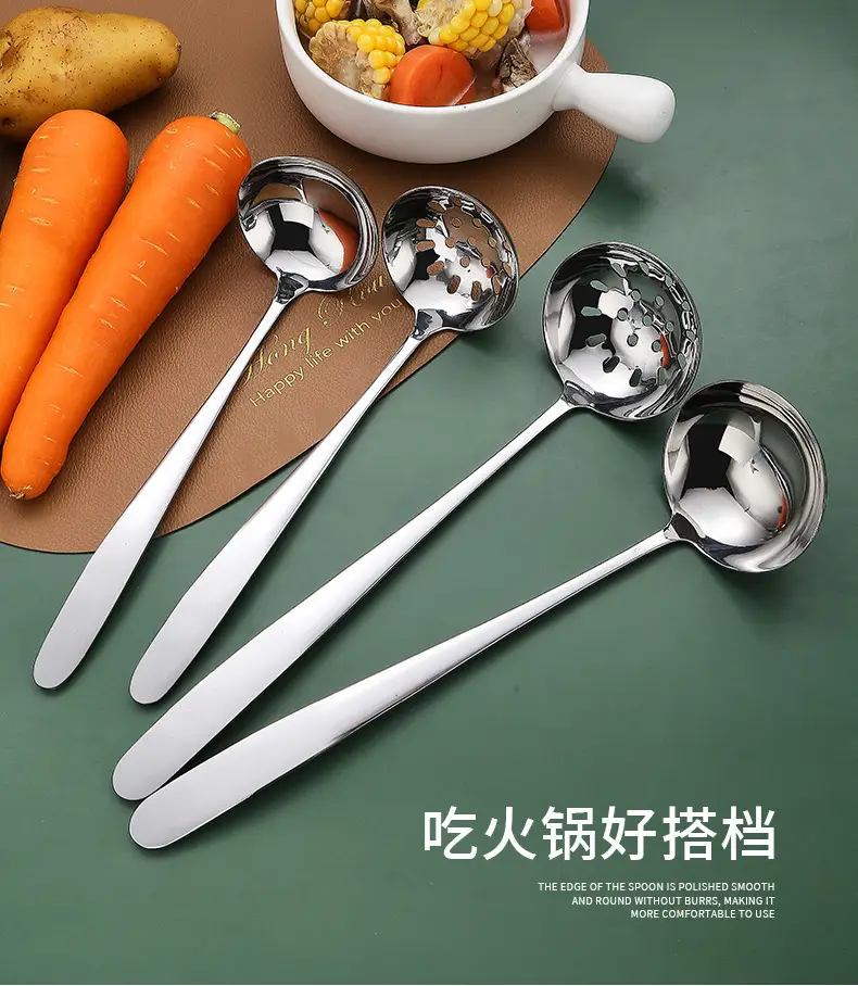410 Stainless Steel Soup Spoons Set of 4 — feature 9
