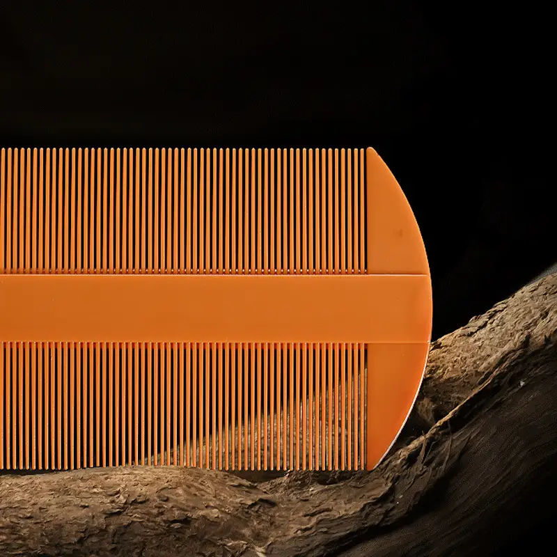 Red Fine Teeth Comb for Women & Girls - Image 11