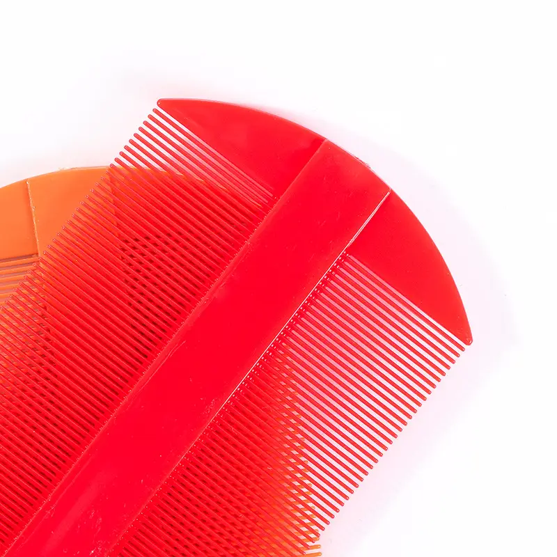 Red Fine Teeth Comb for Women & Girls - Image 12
