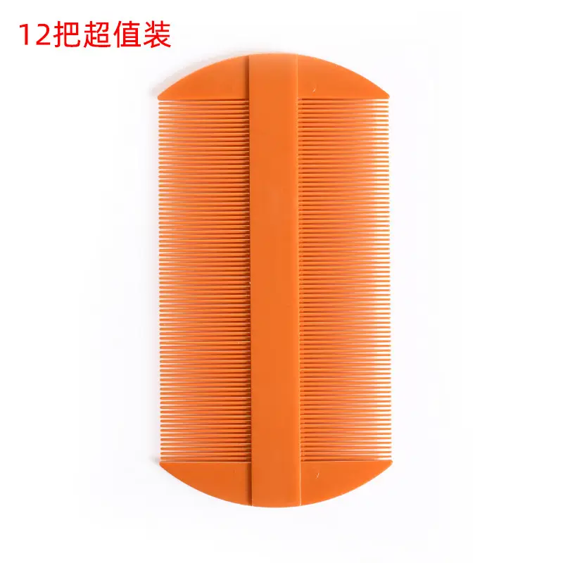 Red Fine Teeth Comb for Women & Girls - Image 2