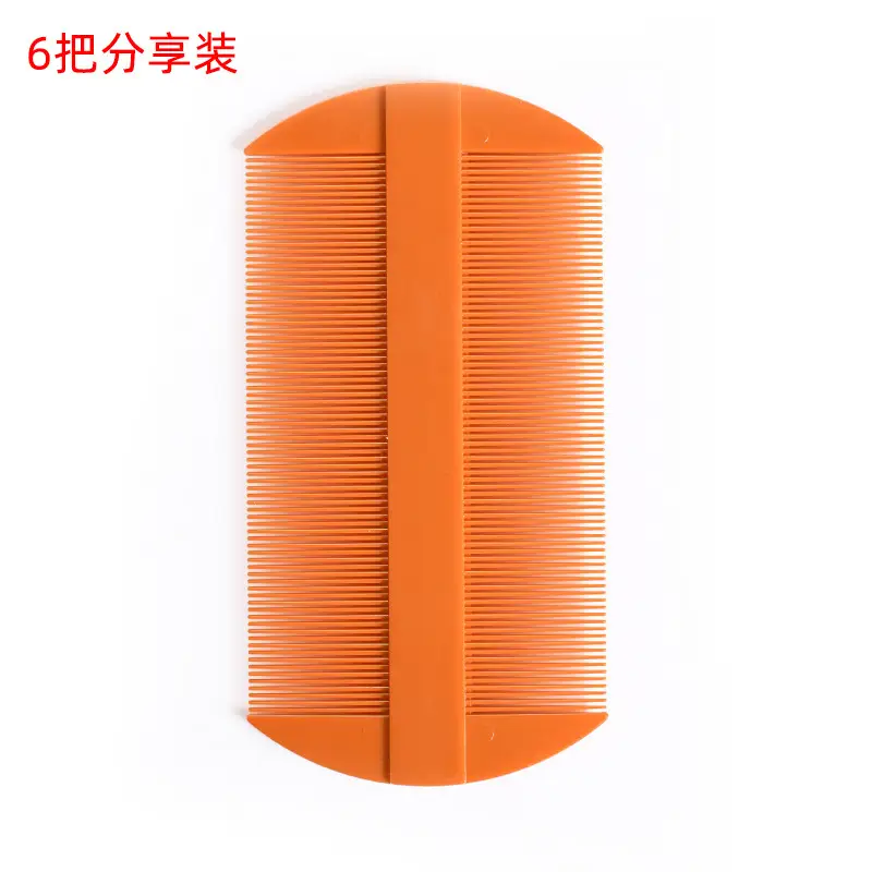 Red Fine Teeth Comb for Women & Girls - Image 6