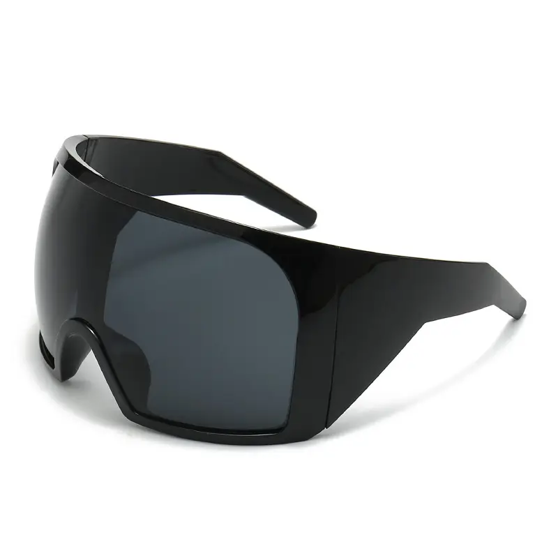 Pink Integrated Lens Ski Sunglasses for Men Women - Image 3