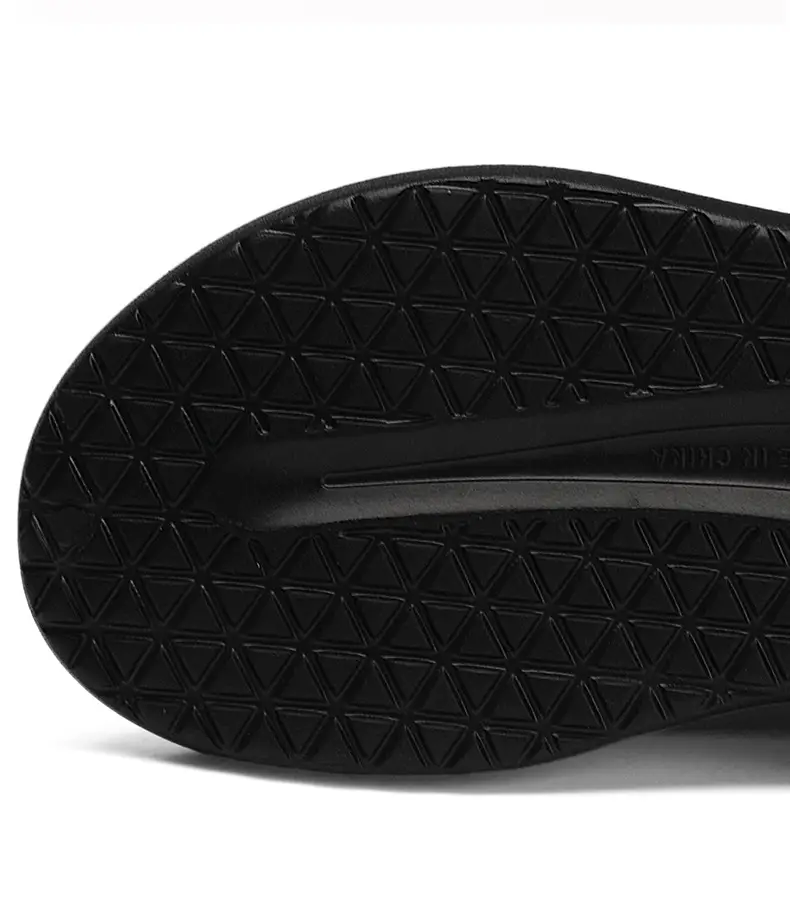Men's Fleece Lined Warm Slippers Black Blue Winter — feature 8