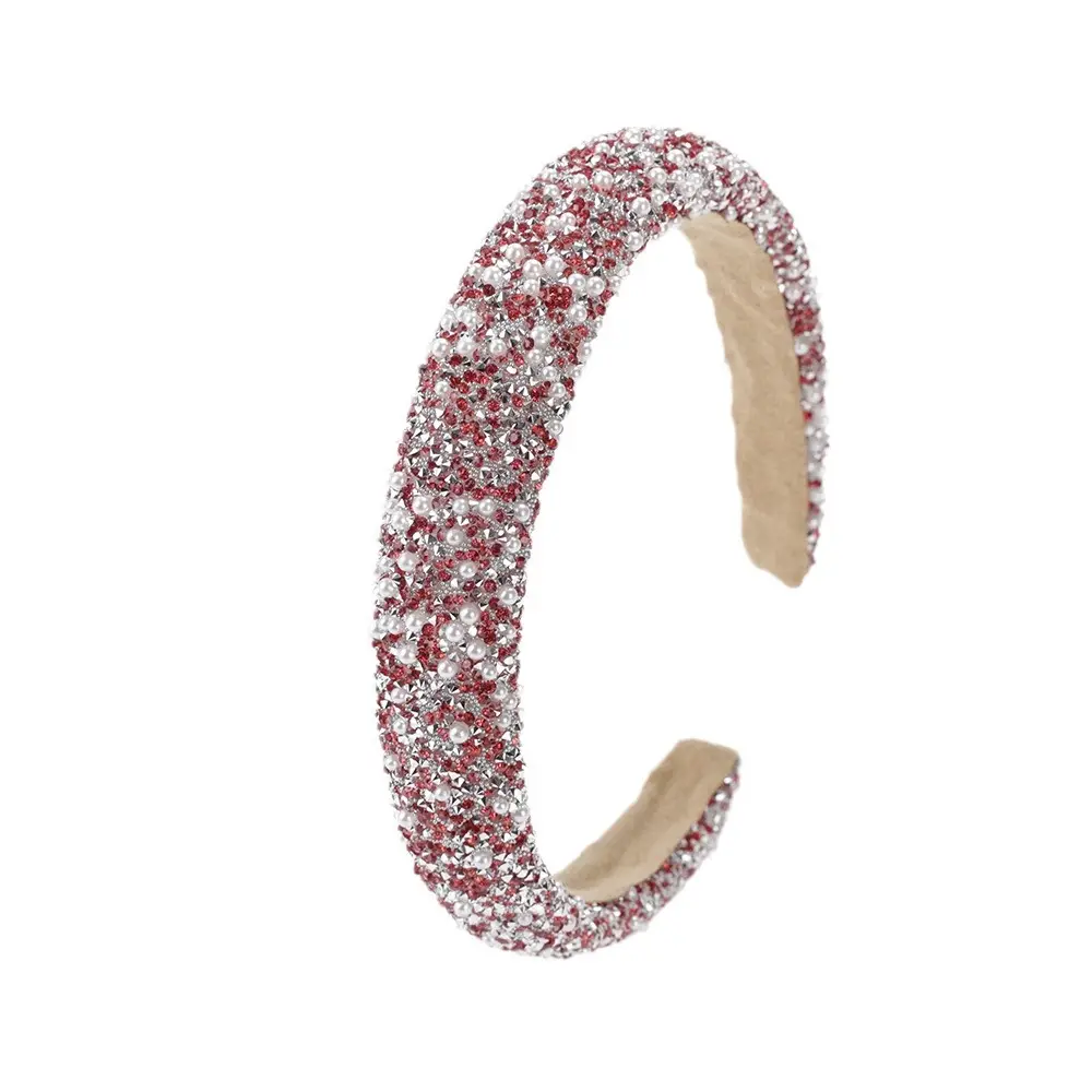 Luxury Pearl Skull Headband with Diamonds - Image 10