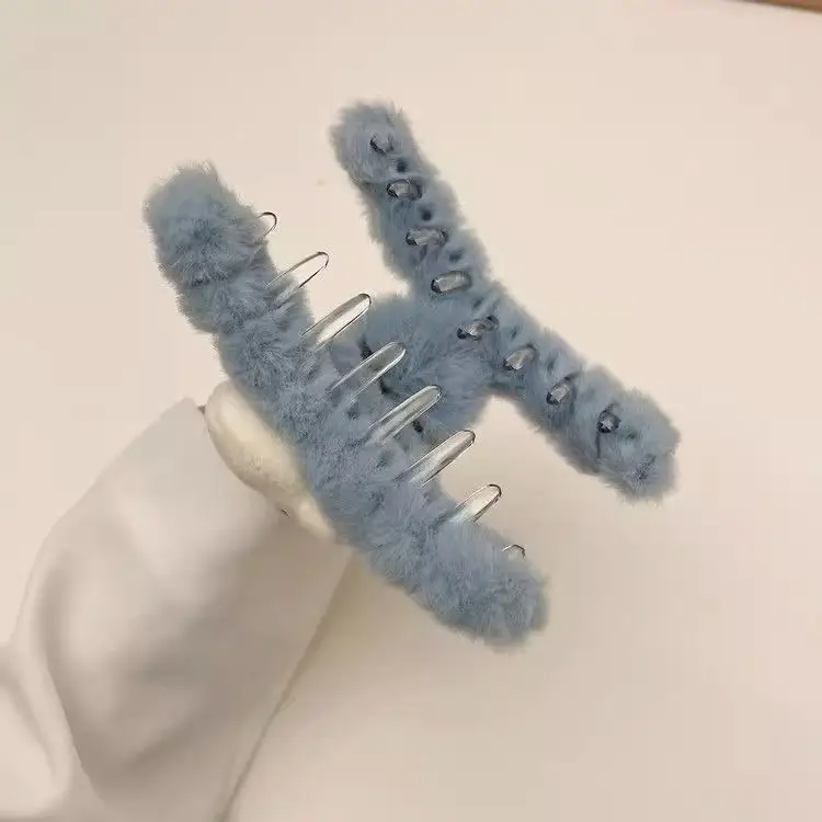 New Arrival Fish Clip Plush Hair Accessories for Women — feature 9