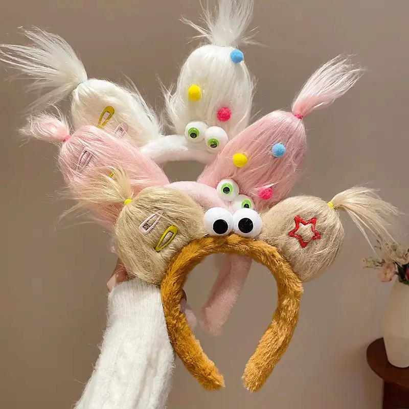 2023 New Funny Ears Headband with Heart Design
