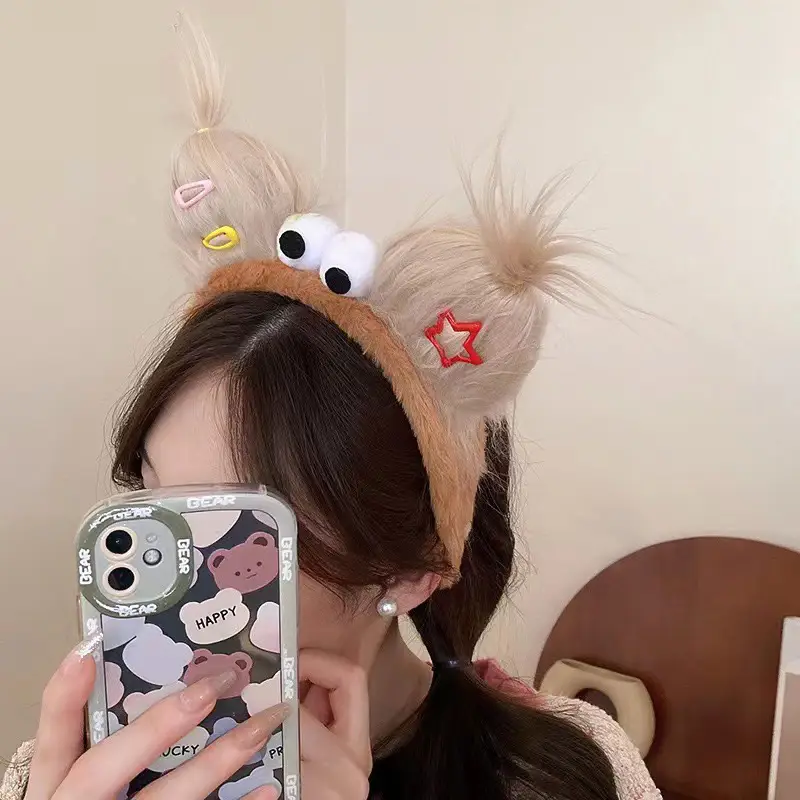2023 New Funny Ears Headband with Heart Design