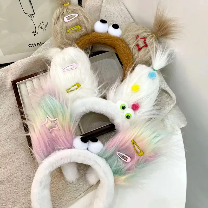 2023 New Funny Ears Headband with Heart Design