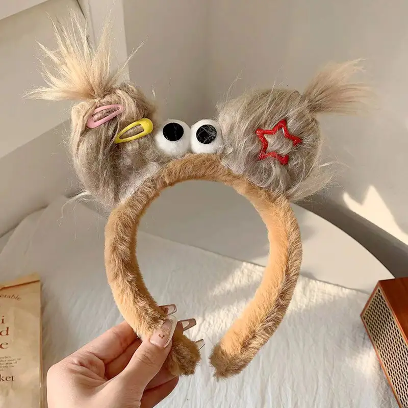 2023 New Funny Ears Headband with Heart Design