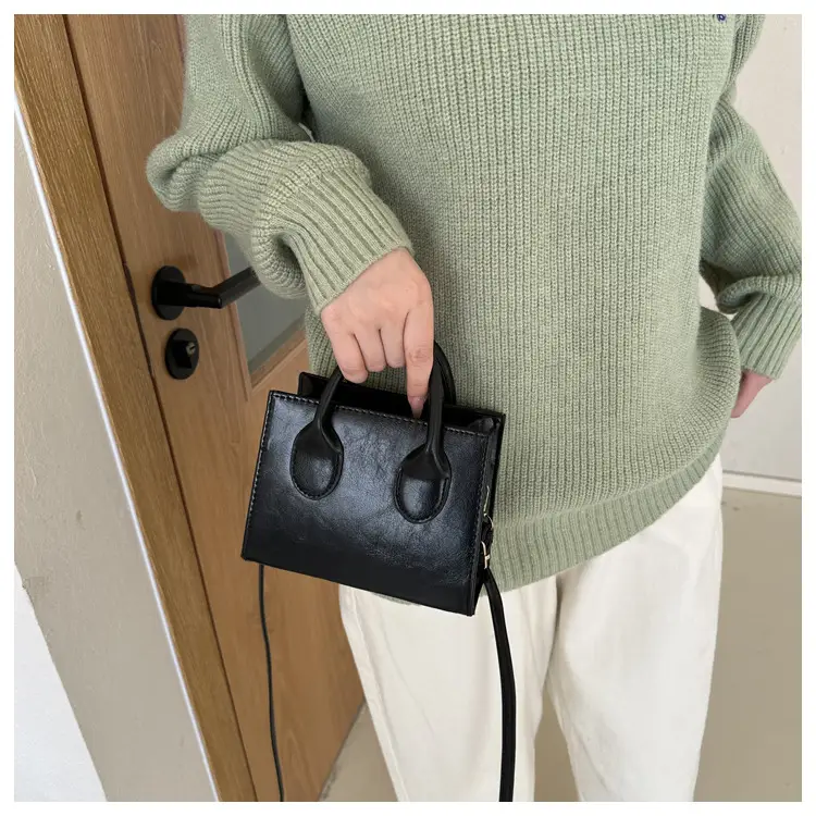 Women's Black Shoulder Crossbody Handbag 2023 New Arrival — feature 11