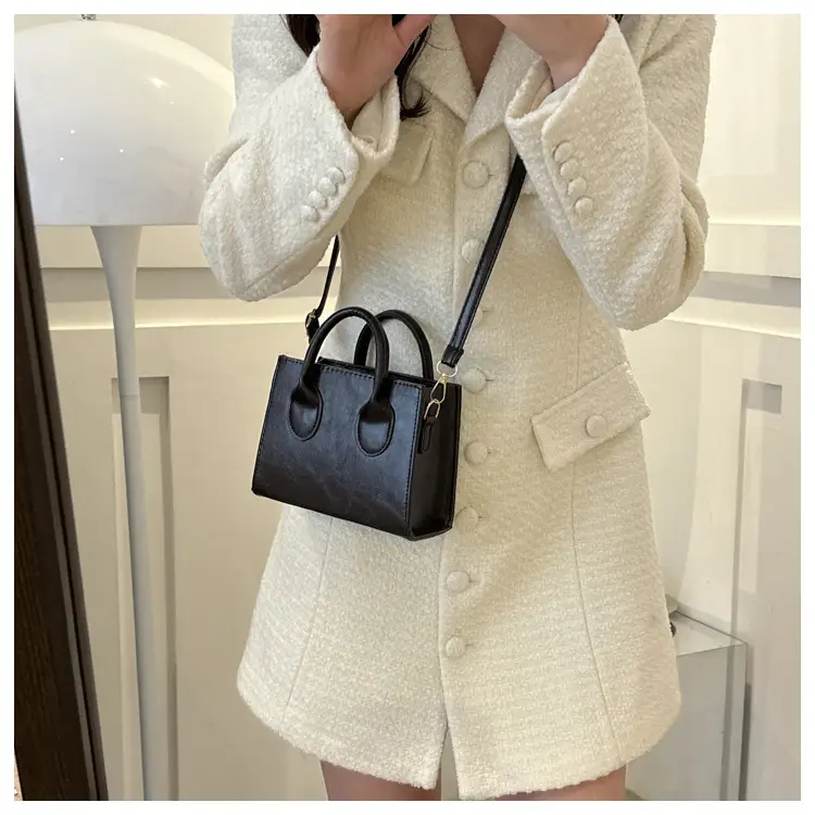 Women's Black Shoulder Crossbody Handbag 2023 New Arrival — feature 21