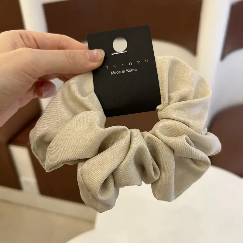 South Korea Dongdaemun Hair Band Solid Color High Elasticity - Image 4