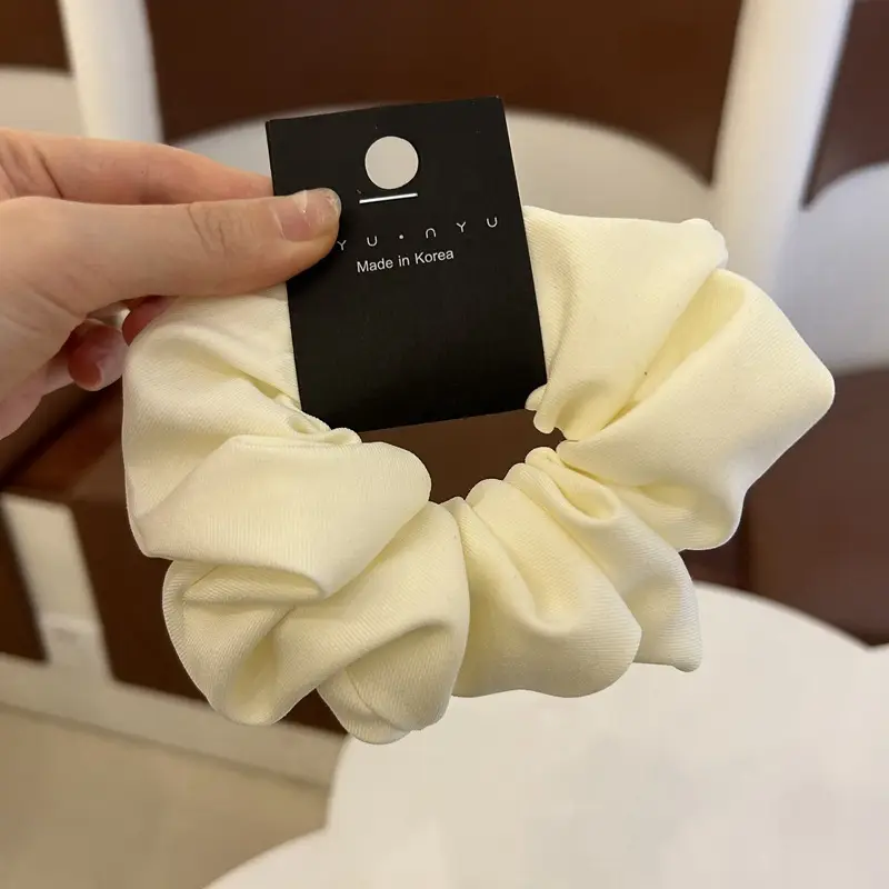 South Korea Dongdaemun Hair Band Solid Color High Elasticity - Image 5