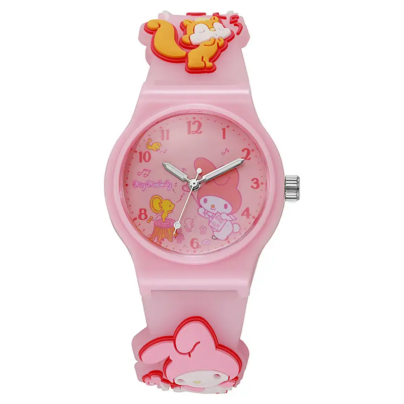 New Cute Cartoon Children's Watch Jelly Primary School Student Watch Quartz Watch Boy Girl Gift