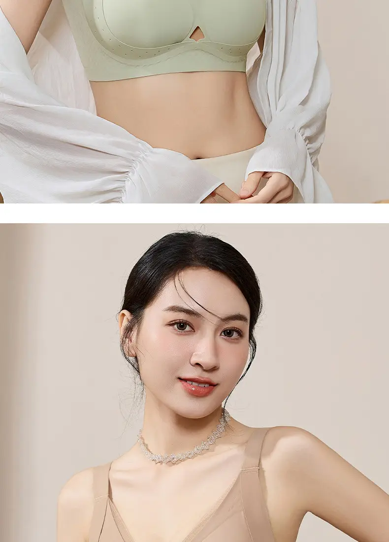 Wire-Free Women's Traceless Bra Large Size — feature 21