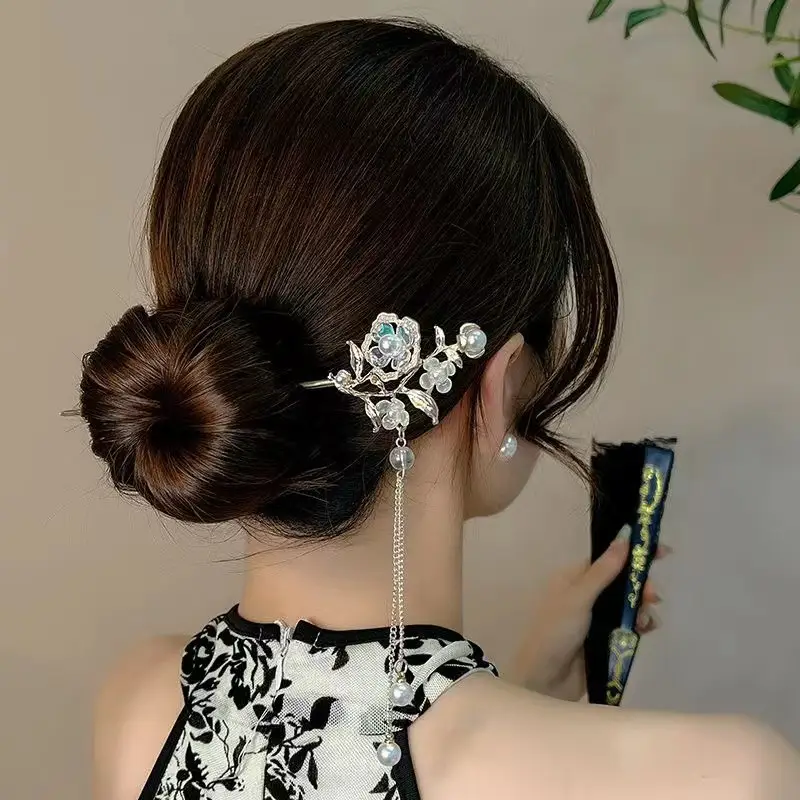New Chinese Tassel Hairpin Women Ancient High Grade Metal — feature 1