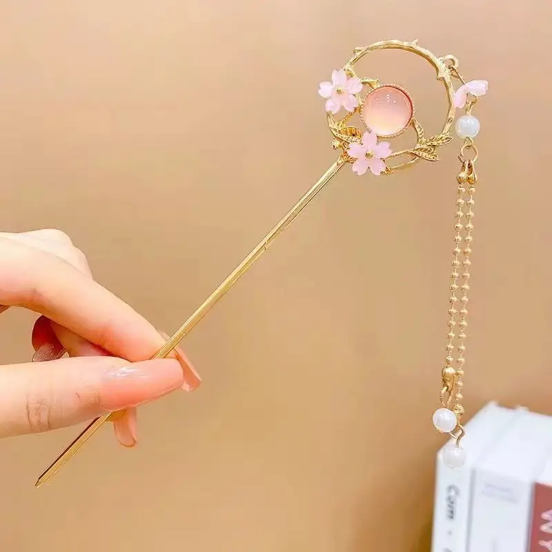 New Chinese Tassel Hairpin Women Ancient High Grade Metal — feature 25