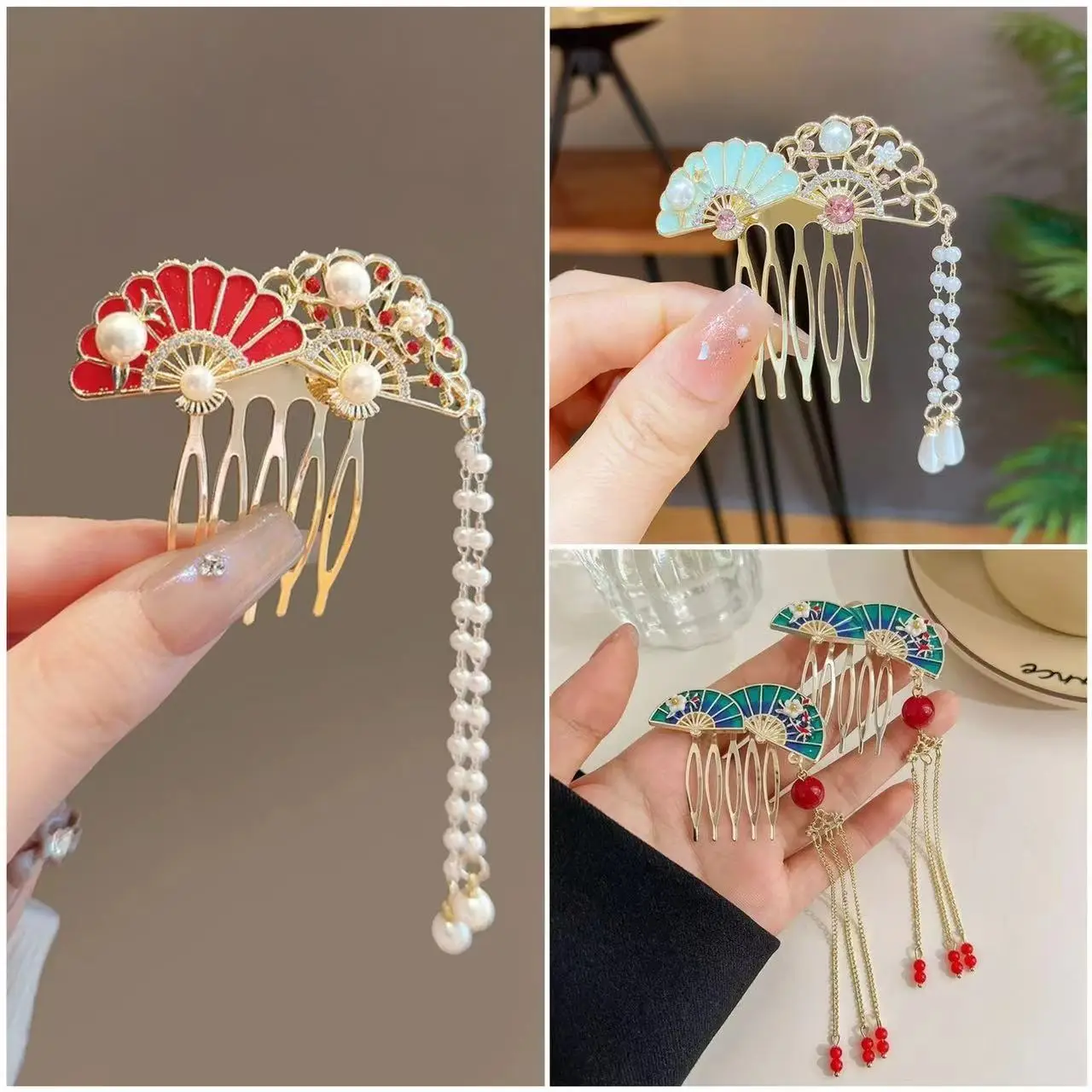 New Chinese Tassel Hairpin Women Ancient High Grade Metal — feature 33