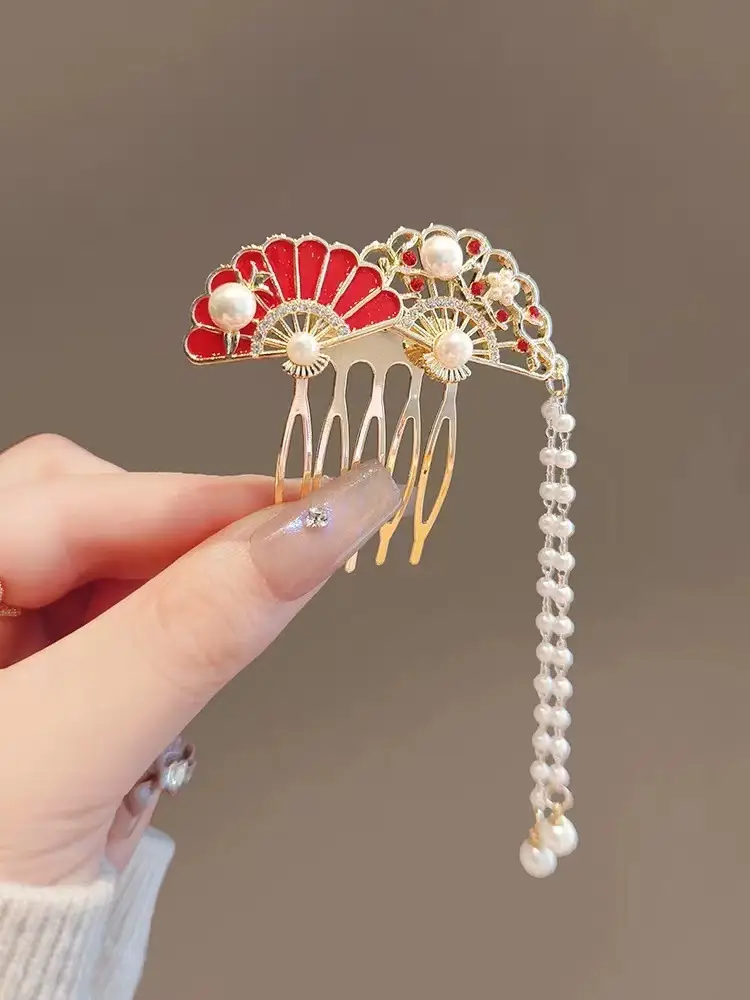 New Chinese Tassel Hairpin Women Ancient High Grade Metal — feature 34