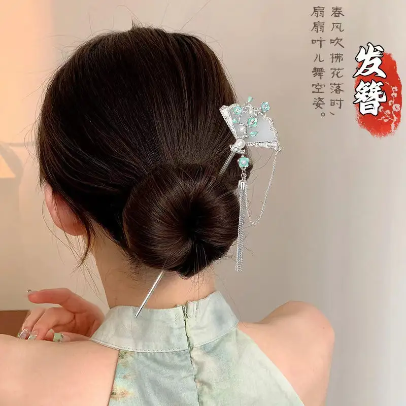 New Chinese Tassel Hairpin Women Ancient High Grade Metal — feature 38