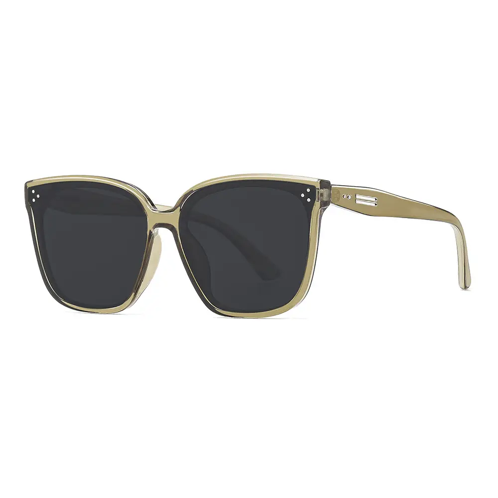 Women Polarized Anti-UV Sunglasses Black