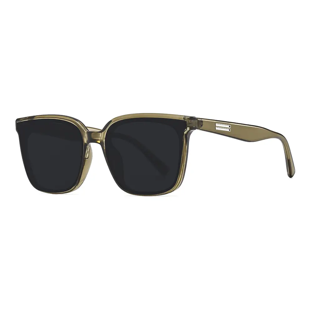 Women's Anti-UV Polarized Sunglasses White Frame - Image 4
