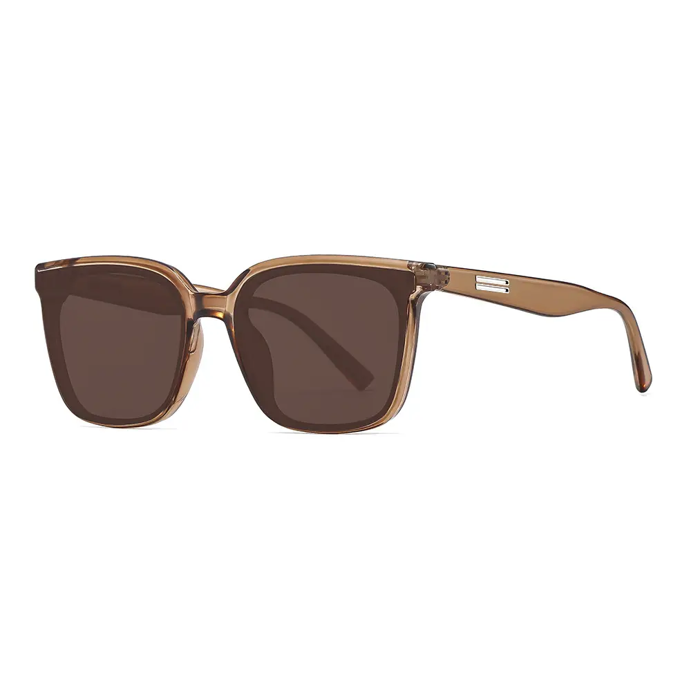 Women's Anti-UV Polarized Sunglasses White Frame - Image 5