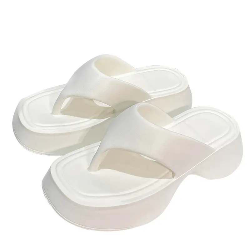 Wedge slippers women's summer slope flip-flops classic Joker style EVA slippers wedge thick bottom factory wholesale - Image 9