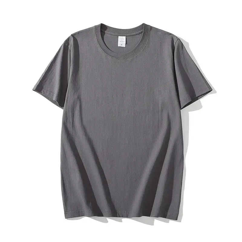 Men Cotton Red T-Shirt Loose Round Neck - Image 11