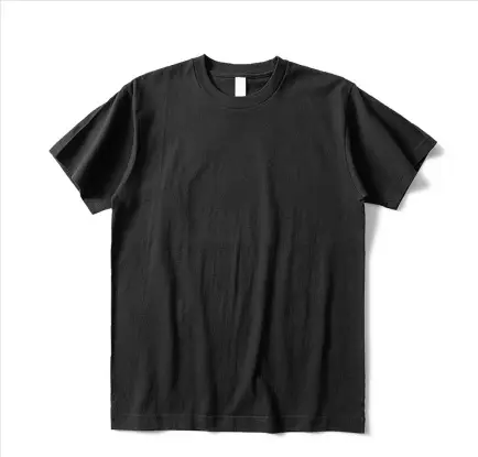 Men Cotton Red T-Shirt Loose Round Neck - Image 2